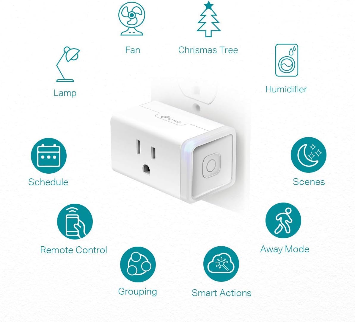 Kasa Smart Plug Mini by TP-Link (HS103P2)
